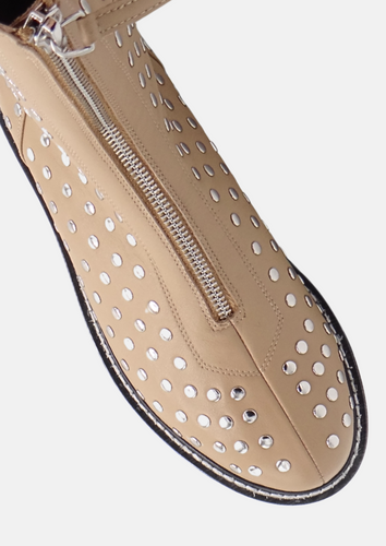 Caster Boot Beige SAMPLE