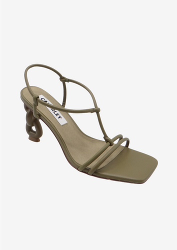 Coco Heel Olive SAMPLE