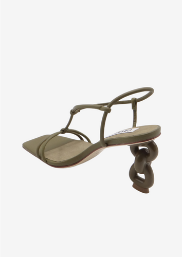 Coco Heel Olive SAMPLE