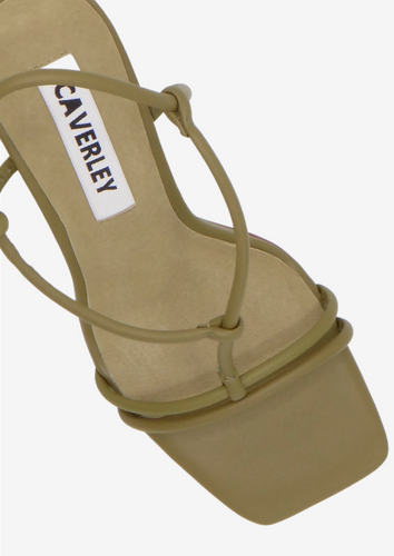 Coco Heel Olive SAMPLE