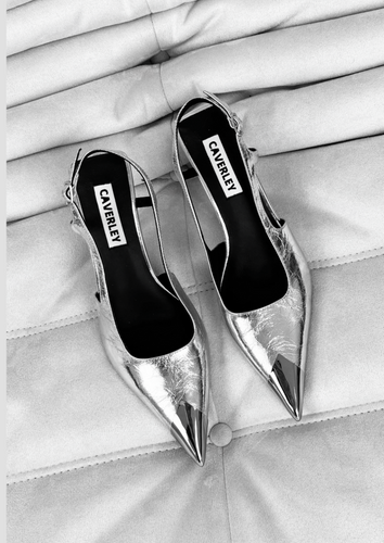 Remi Heel Silver SAMPLE