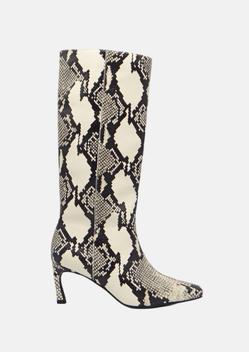 Paola Boot Blk Snake SAMPLE