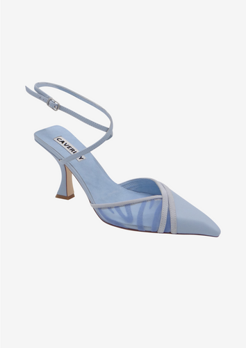Helga Heel Sky Blue SAMPLE