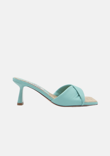 Jackie Mule Aqua SAMPLE