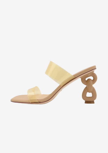 Luci Heel Tan SAMPLE