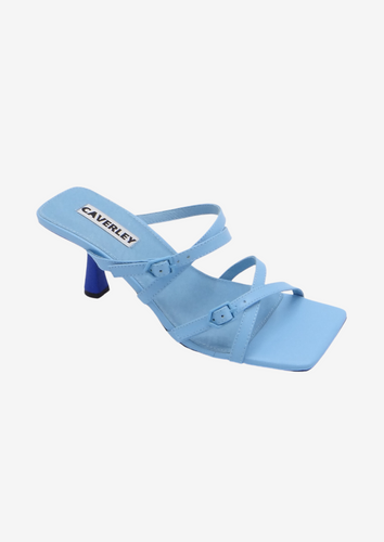 Munroe Heel Sky blue SAMPLE