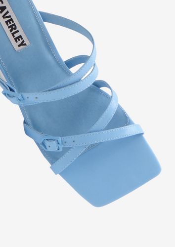 Munroe Heel Sky blue SAMPLE