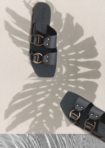 Serina Slide Black