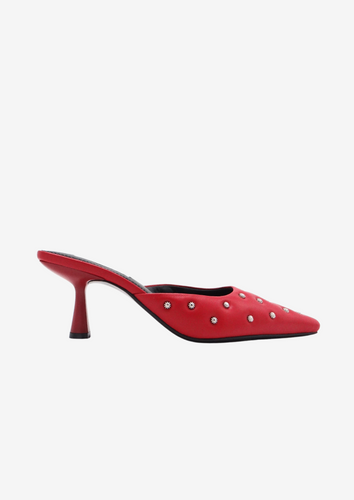 Tika Mule Red Patent SAMPLE