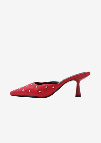 Tika Mule Red Patent SAMPLE