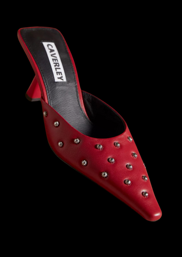 Tika Mule Red Patent SAMPLE