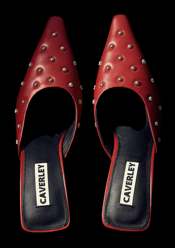 Tika Mule Red Patent SAMPLE