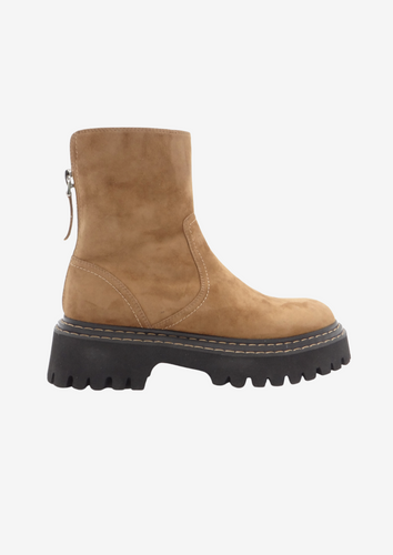 Wally Boot Chestnut Suede