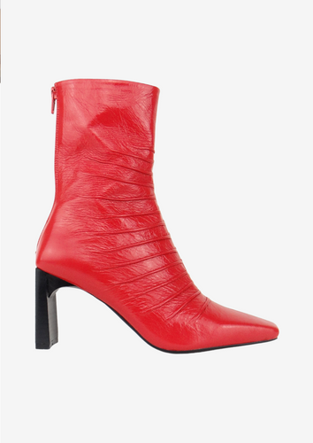 Leo Boot Red SAMPLE