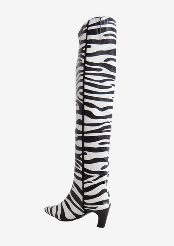 Morgan Boot Zebra