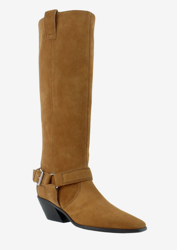 Milly Boot Chestnut Suede