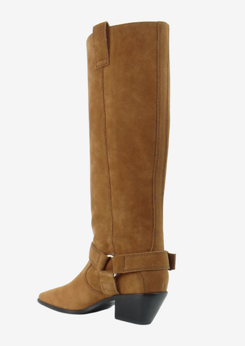 Milly Boot Chestnut Suede