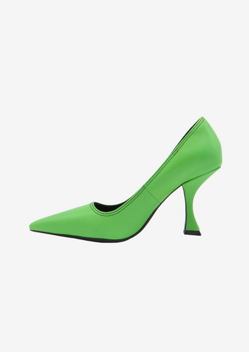 Lime Green High Heel Shoes Stock Photo - Download Image Now - Green Color,  Shoe, Stiletto - iStock