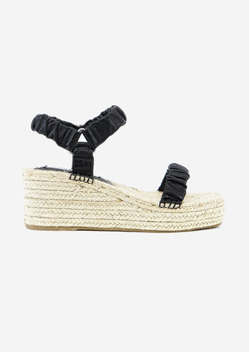 Mackenzie Wedge Black SAMPLE